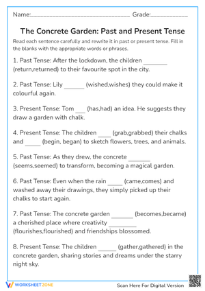 The Concrete Garden: Past and Present Tense