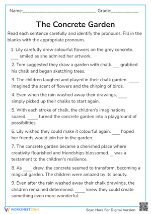 The Concrete Garden Pronouns 