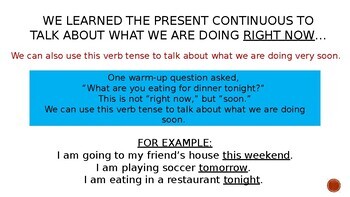 AR present tense verbs
