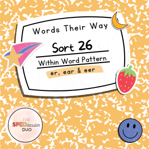 Unit One Spelling Patterns