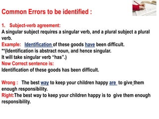 Special Singular Nouns