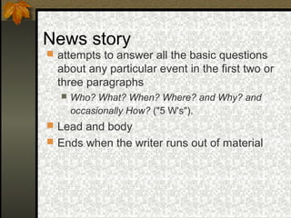 Forms of Narrative Review