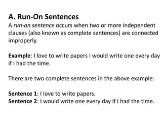 Identifying Correctly Written Sentences