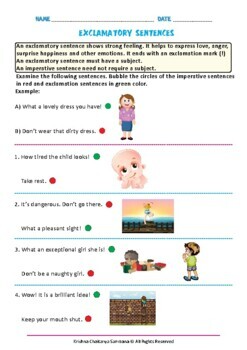 Exclamatory Sentences