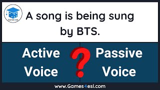 Active and Passive Voice Quiz