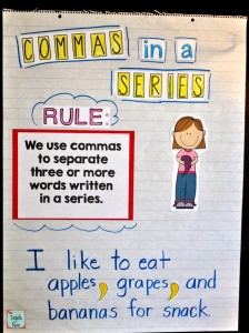 Commas in a Series and Parallel Structure