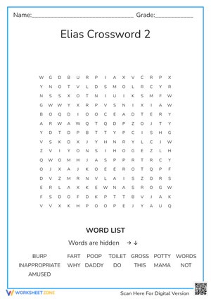 Elias crossword 2
