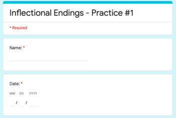 Past Tense Verbs: Action Words