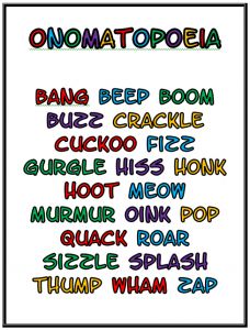 Onomatopoeia Flocabulary