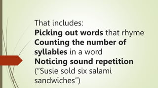 Counting Syllables Practice