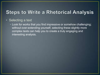 Haynes Rhetorical Devices