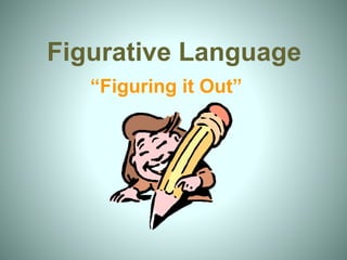 Figurative Language Worksheet for Students