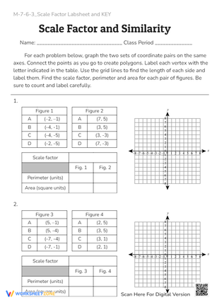 M-7-6-3_Scale Factor Labsheet and KEY