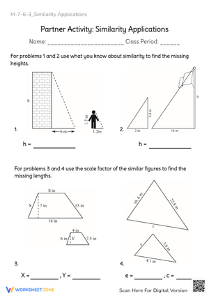 Applications of Similarity