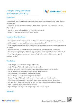 Triangle and Quadrilateral Identification (M-4-5-2)