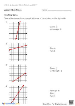 Lesson 2 Exit Ticket for Math M-8-1-2
