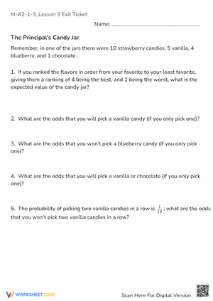 M-A2-1-3_Lesson 3 Exit Ticket and KEY