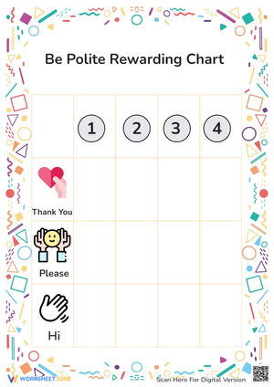Be Polite Rewarding Chart