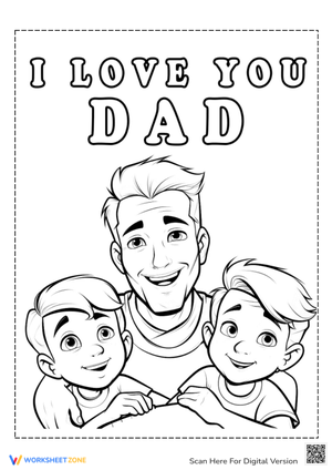 Best Mom Ever Coloring Page