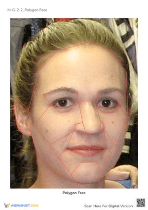 Polygon Face Geometry - Identify Shapes on a Human Face!