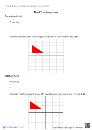M-G-5-2_Lesson 2 Graphic Organizer and KEY