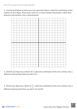 M-G-5-3_Lesson 3 Exit Ticket and KEY