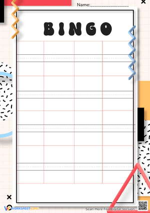 Bingo - Vocabulary