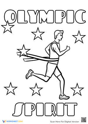 Fun Summer Olympics Coloring Pages
