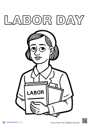 Inclusive Labor Day Coloring Pages