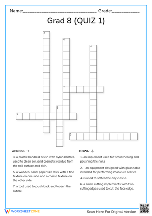 Grade 8 quiz 1 week 1