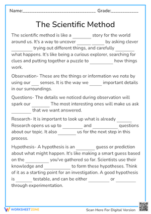Master The Scientific Method Worksheet