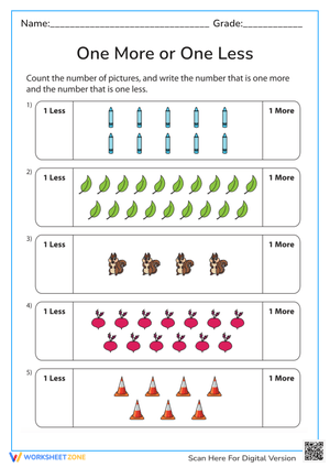 One More or One Less