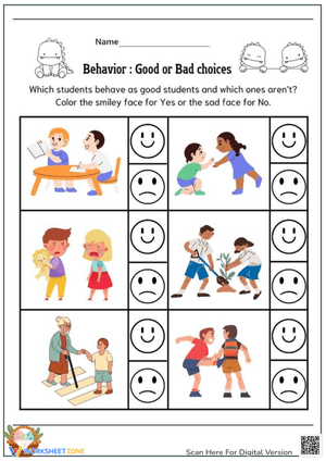 Behaviors: Good or Bad Choices