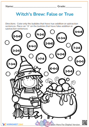 Witch's Brew: False or True