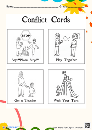 Conflict Resolution Cards