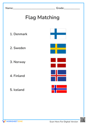 Flags of the Nordic Countries