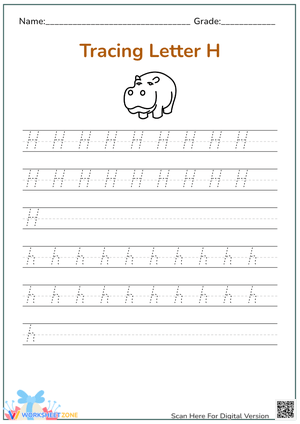 Learn to Write H with Hippo