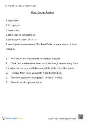S-K2-16-2_Play-Dough Recipe