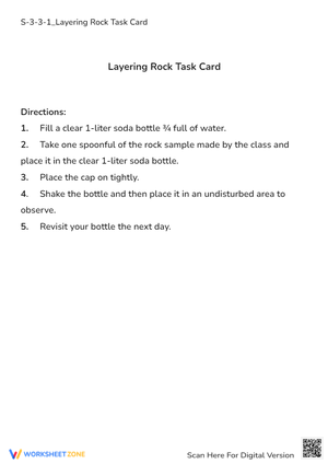 S-3-3-1_Layering Rock Task Card