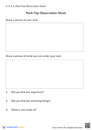 S-3-3-3_Rock Flip Observation Sheet