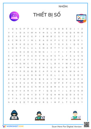 Digital Devices Word Search | Grade 10 Essential