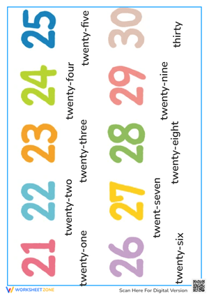 numbers 21-40