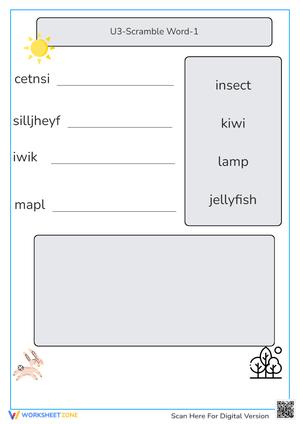 U3-Scramble Word-1