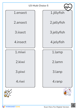 Kindergarten Spelling Practice | Essential ELA Worksheet