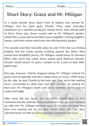 Grade 2 Reading: Grace and Mr. Milligan | Essential