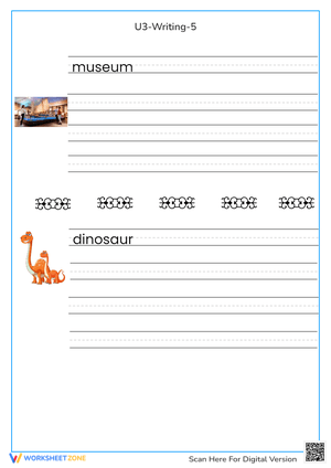 Kindergarten Handwriting Worksheet | Essential Practice