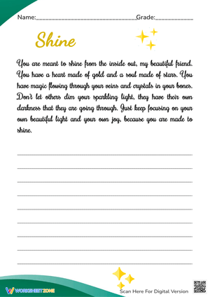 Inspirational Handwriting Practice - Grades 3-6 Penmanship
