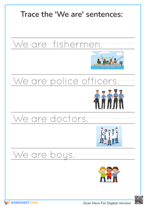 We are sentences