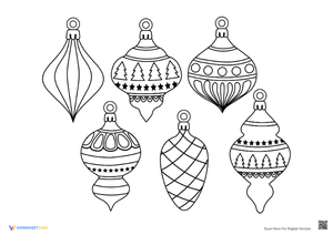 Design Your Own Ornaments Coloring