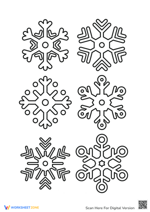 Snowflake Coloring: Creative Winter Activity